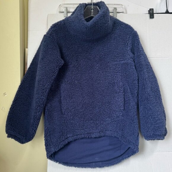 Lululemon Warmth Restore Long Pullover Fleece Sherpa Pockets Mock Neck 2021 Cozy - Picture 2 of 15